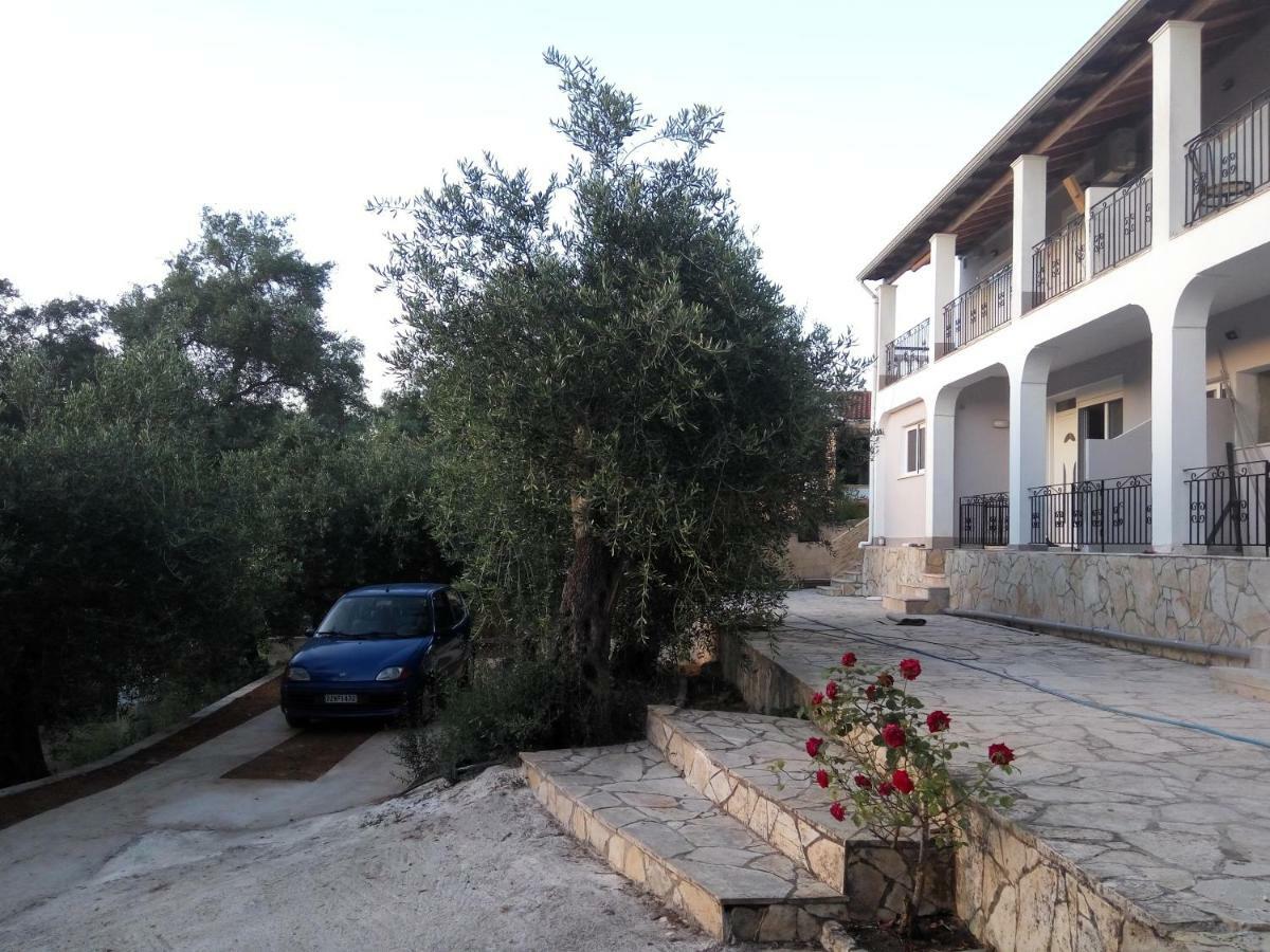 Helios & Elia Family Apartment Liapades Buitenkant foto